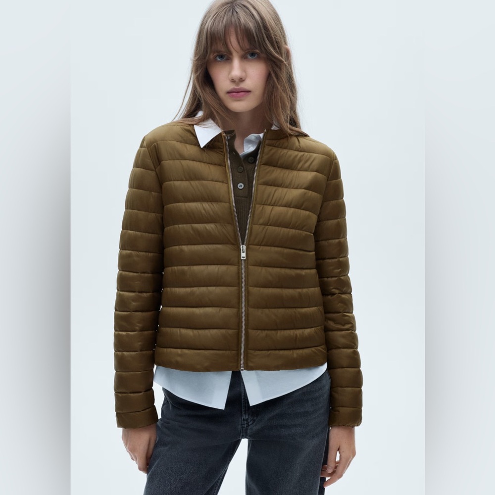 MANGO Pocket Quilted Jacket
